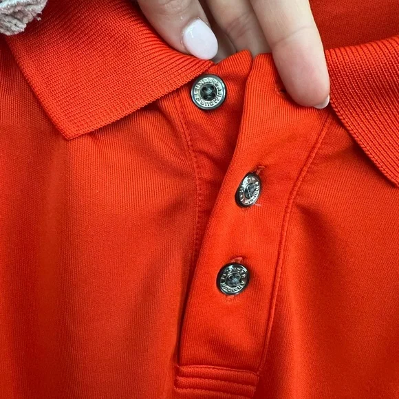 Under Armour Orange Auburn Polo - Picture 4 of 7